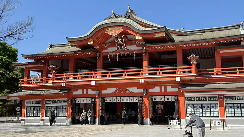 chiba jinja shrine, chiba