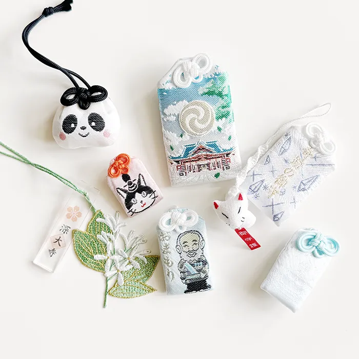 My collection of Japanese omamori guide