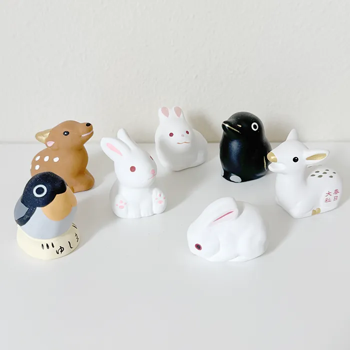 Omikuji figurines 