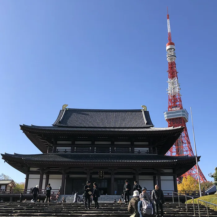 Zojoji Temple in Tokyo